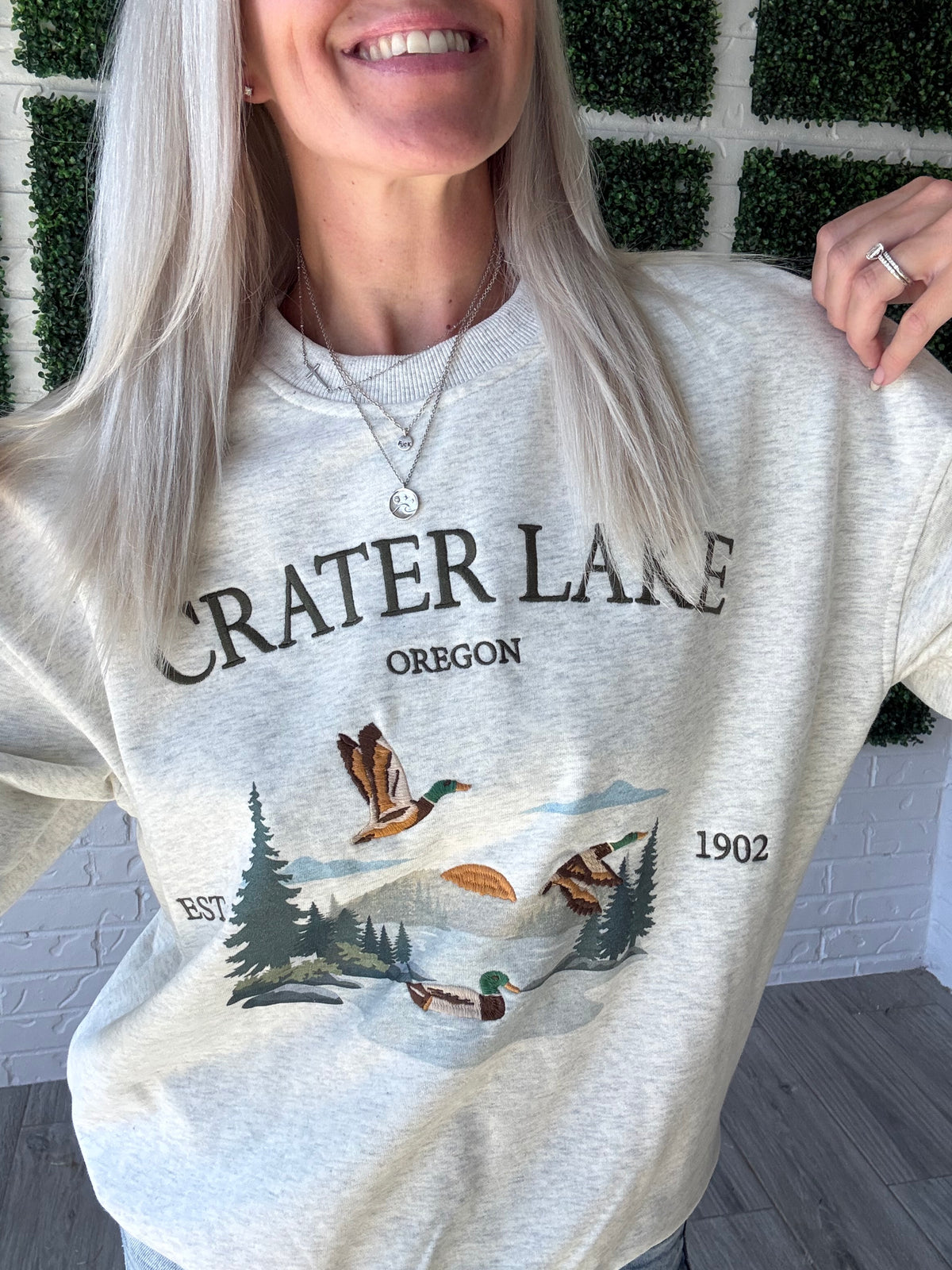 Crater Lake Crewneck
