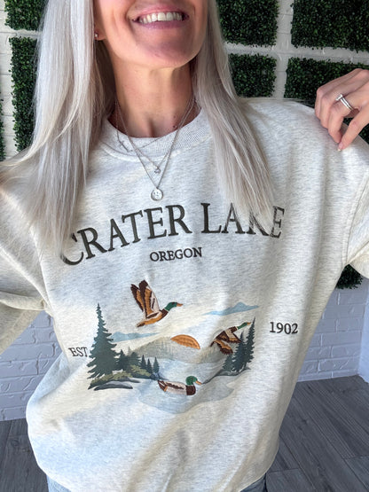Crater Lake Crewneck