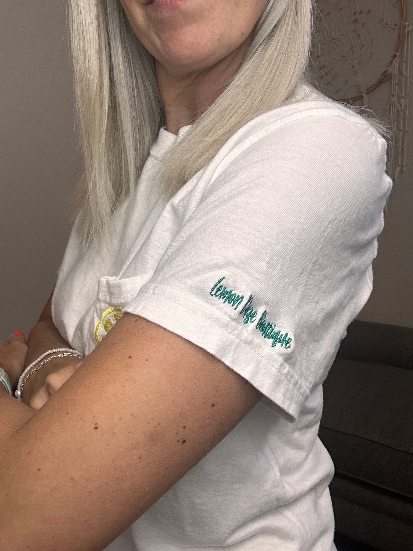 Lemon Daze Pocket Tee