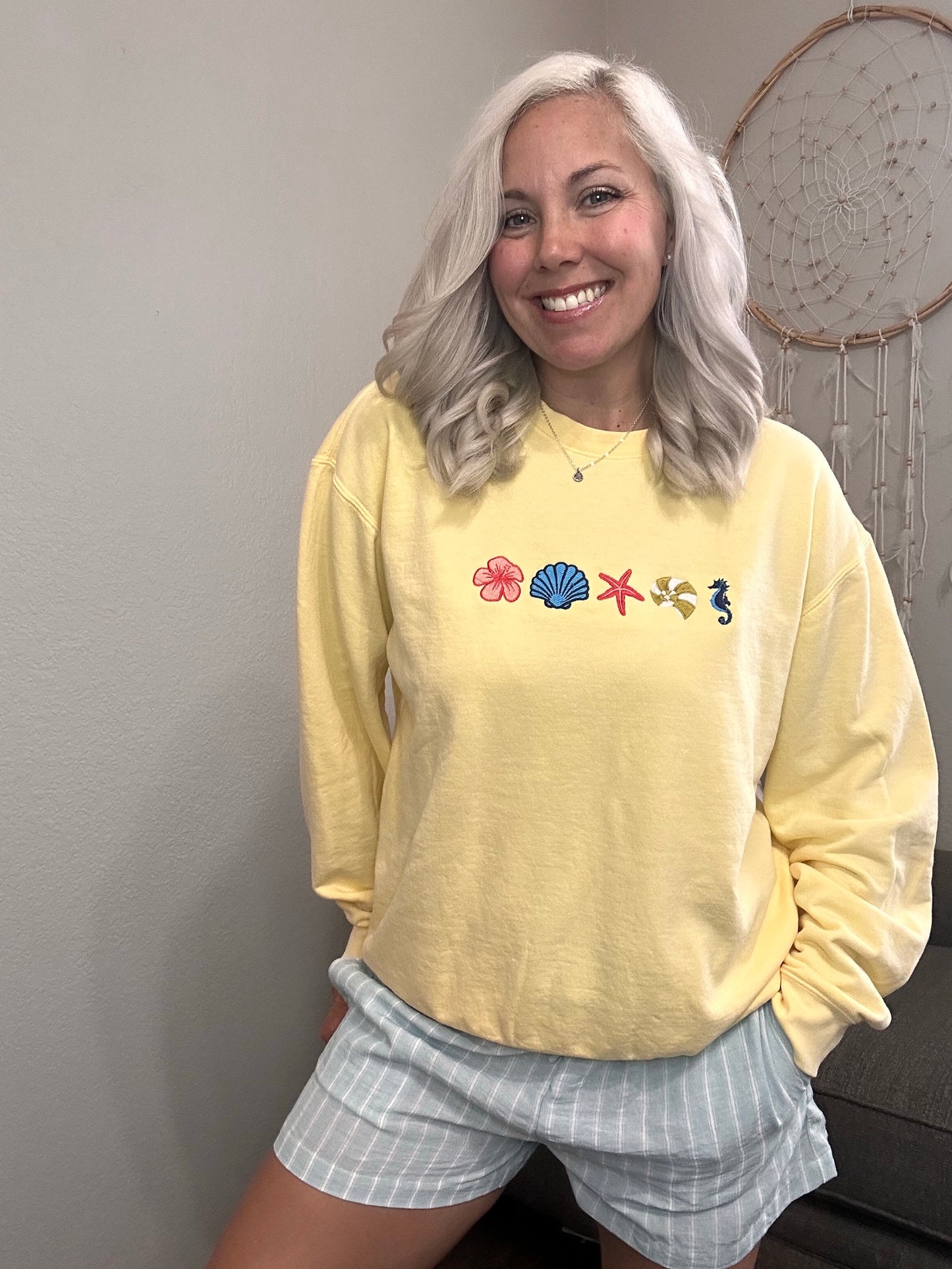 Seaside Whispers Pullover
