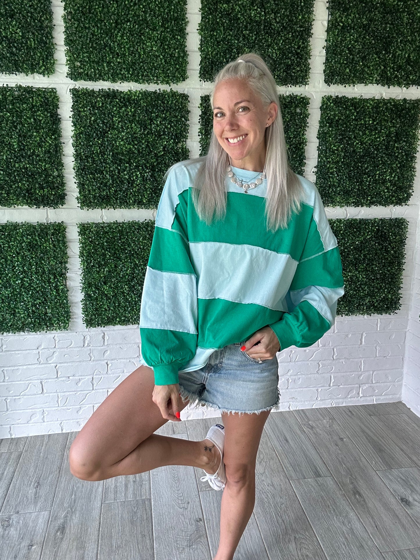 Bright Side Stripe Long Sleeve