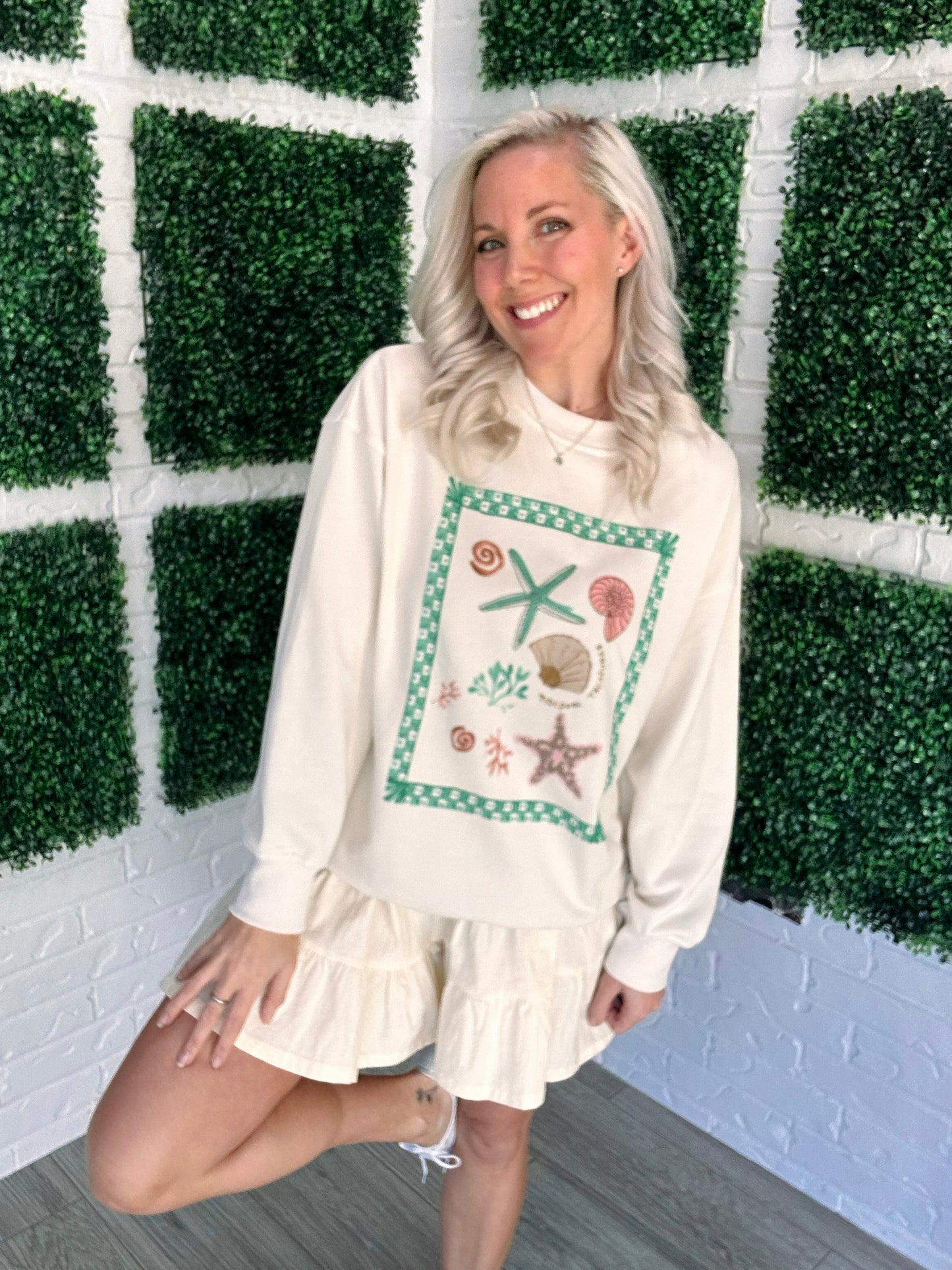 Tidepool Treasures Pullover