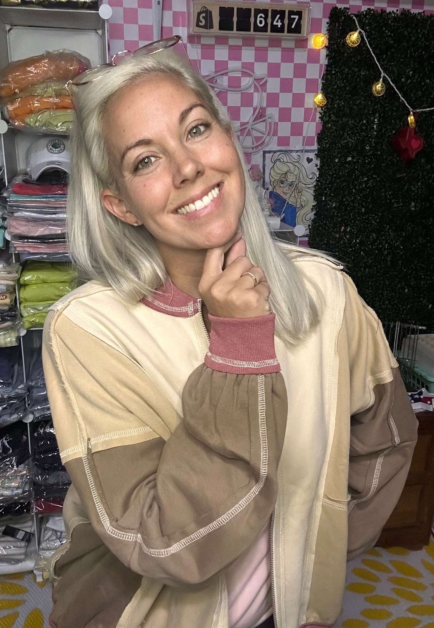 Sandy Cove Zip-Up