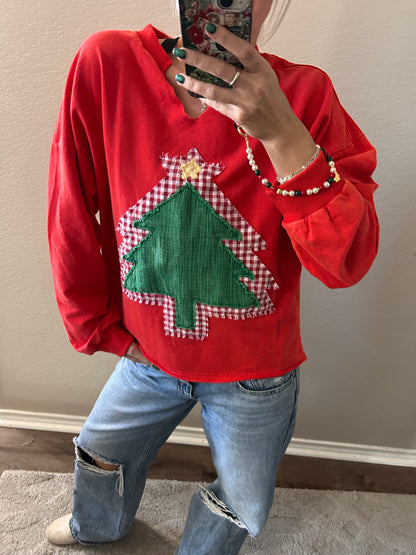 Christmas Cottage Tree Top