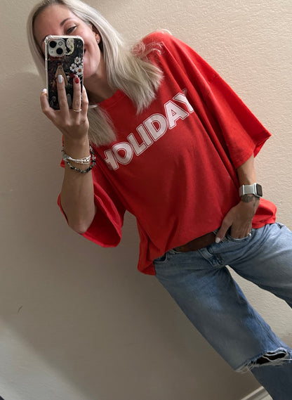 Holiday OS Short Sleeve