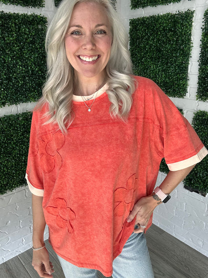 Sunset Bloom Top