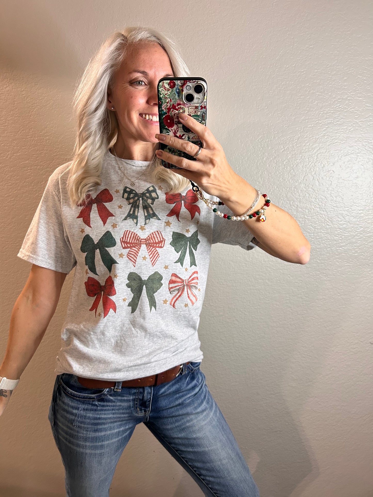 Holiday Bow-tique Top