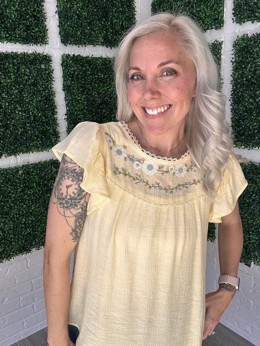 Buttercup Bloom Top