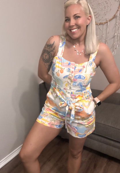 Coastline Romper