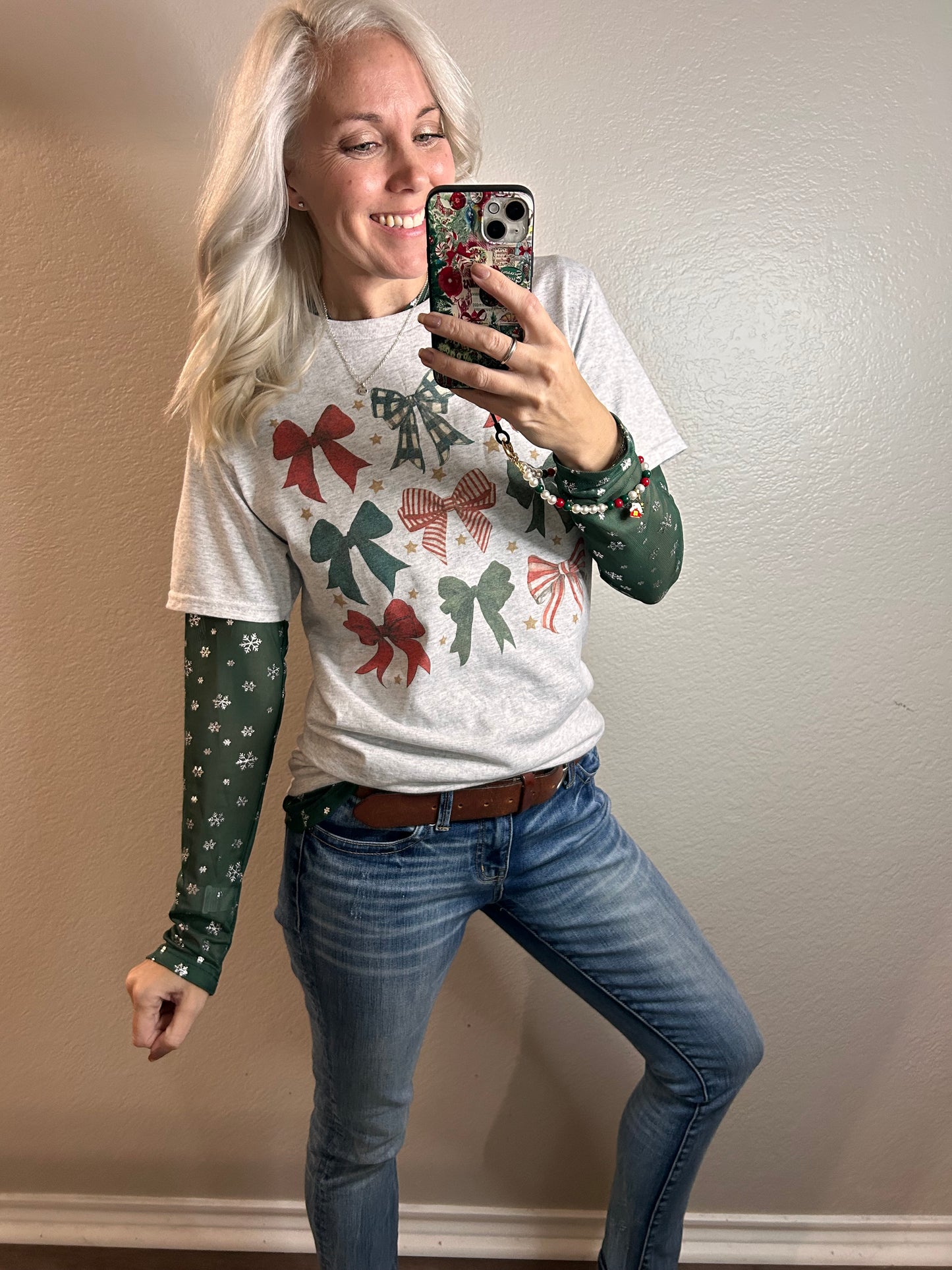 Holiday Bow-tique Top