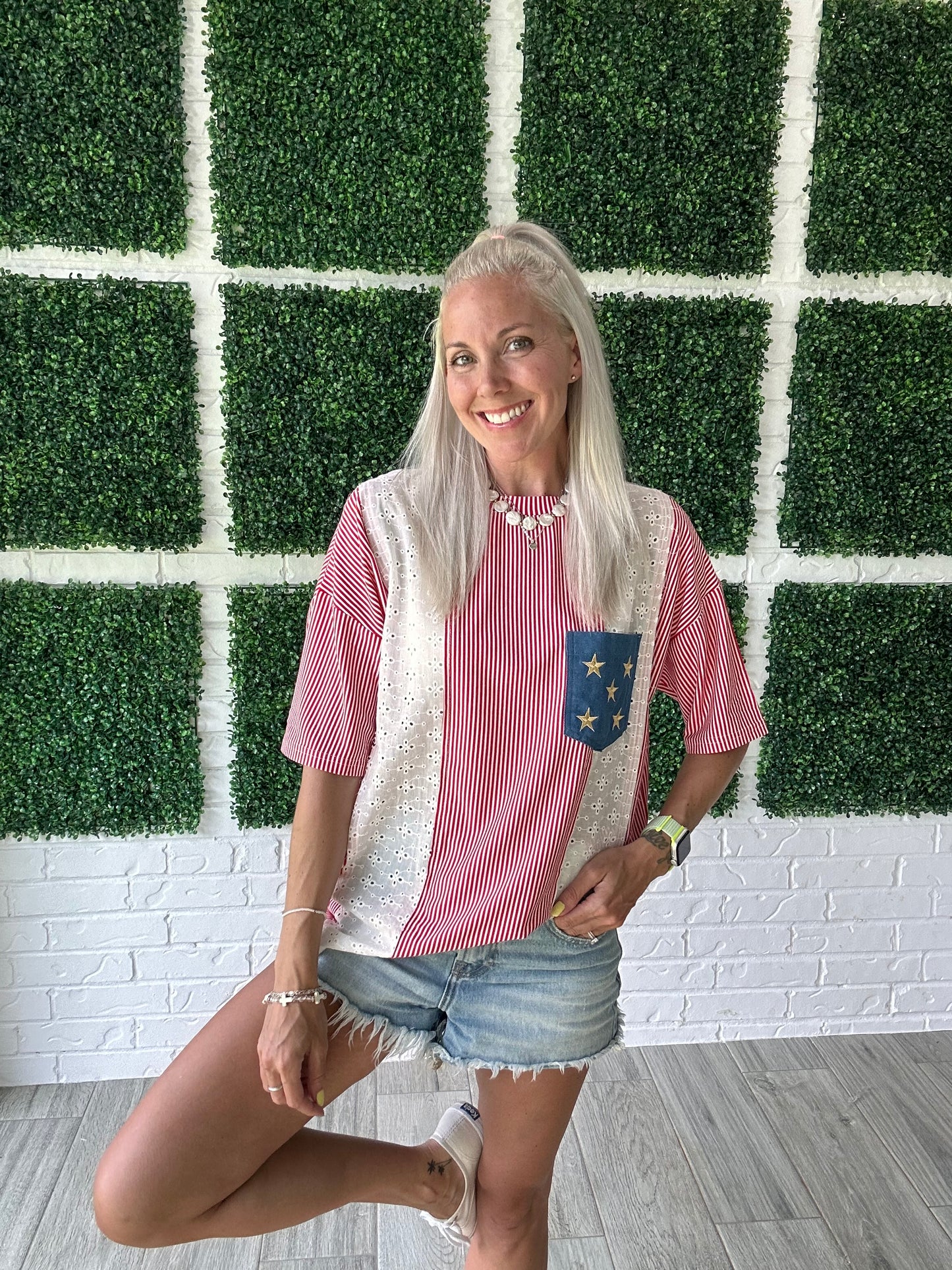 Liberty Lace Tee