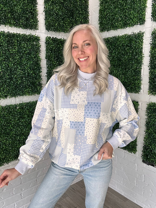 Sailor’s Quilt Mockneck