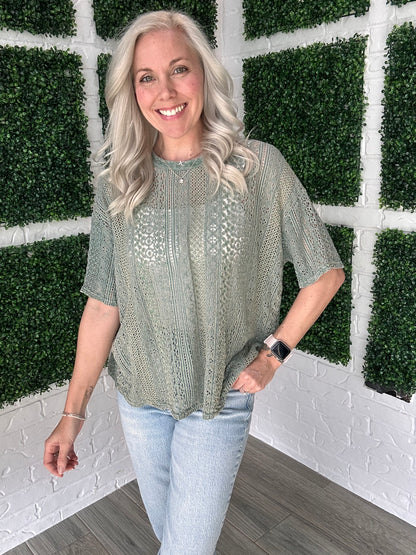 Willow Lace Top