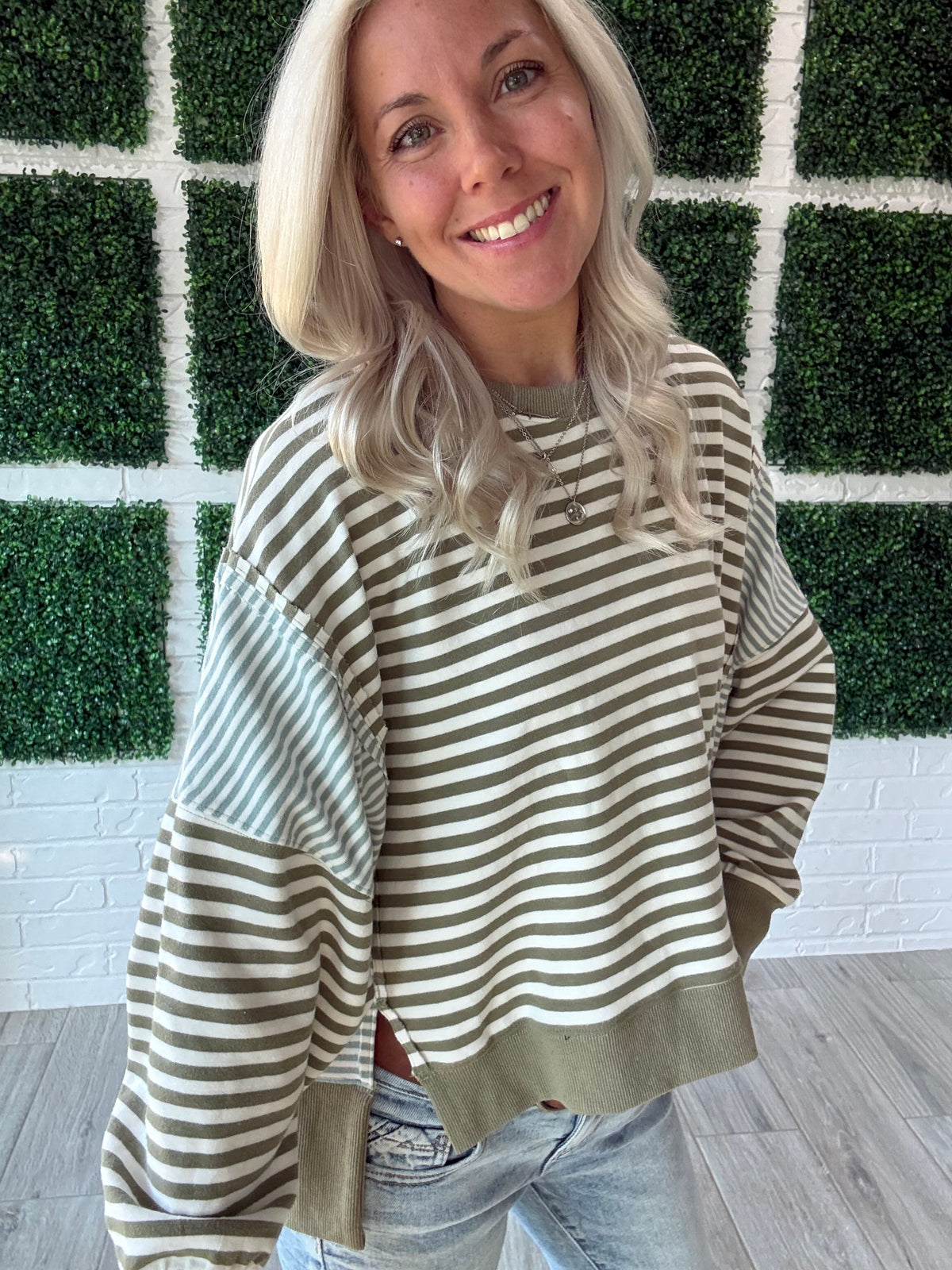 Open Range Stripe Top