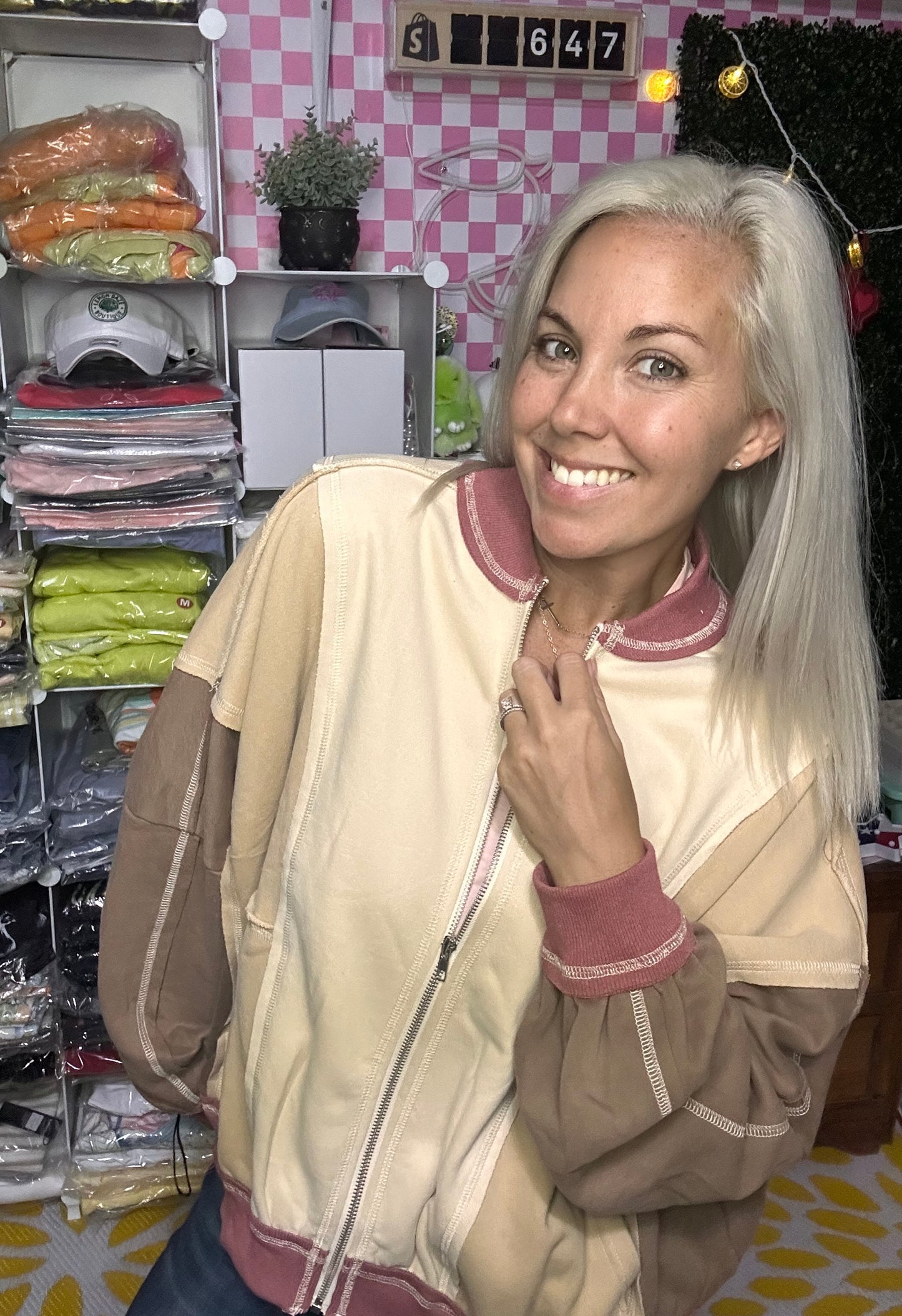 Sandy Cove Zip-Up
