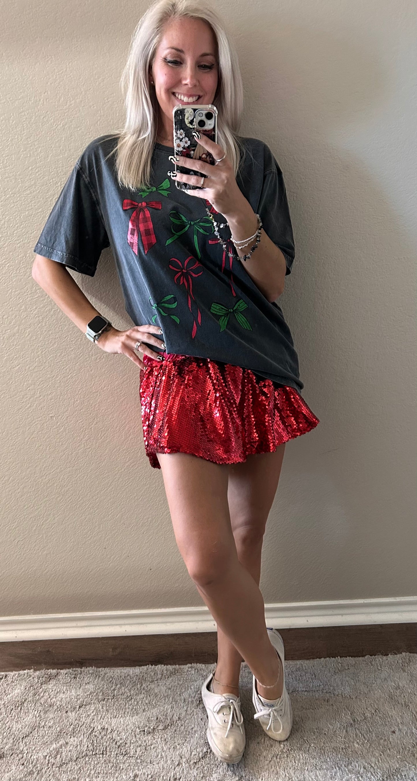 Midnight Coquette Tee