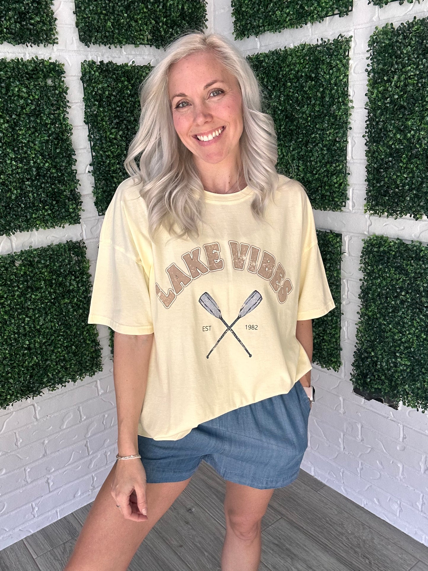 Lake Vibes Short Sleeve Graphic Tee