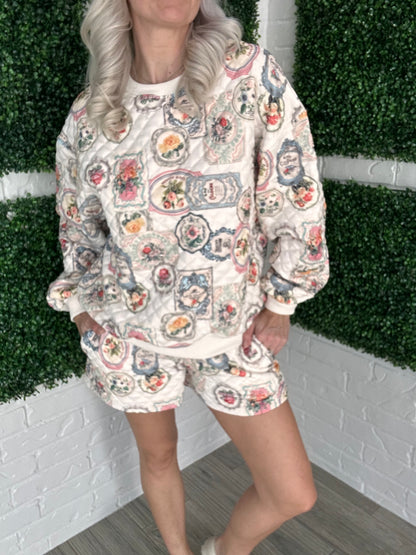 Vintage Porcelain Petals Set