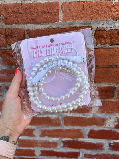 Beaded Charging Cable