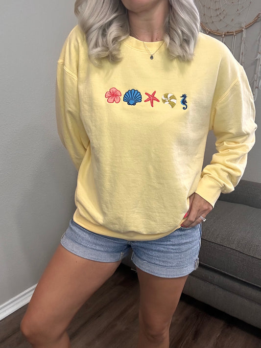 Seaside Whispers Pullover