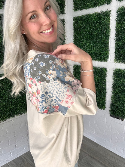 Cottage Patchwork Pullover
