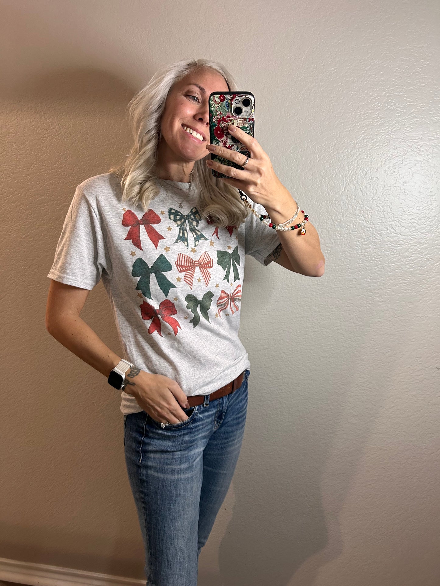 Holiday Bow-tique Top