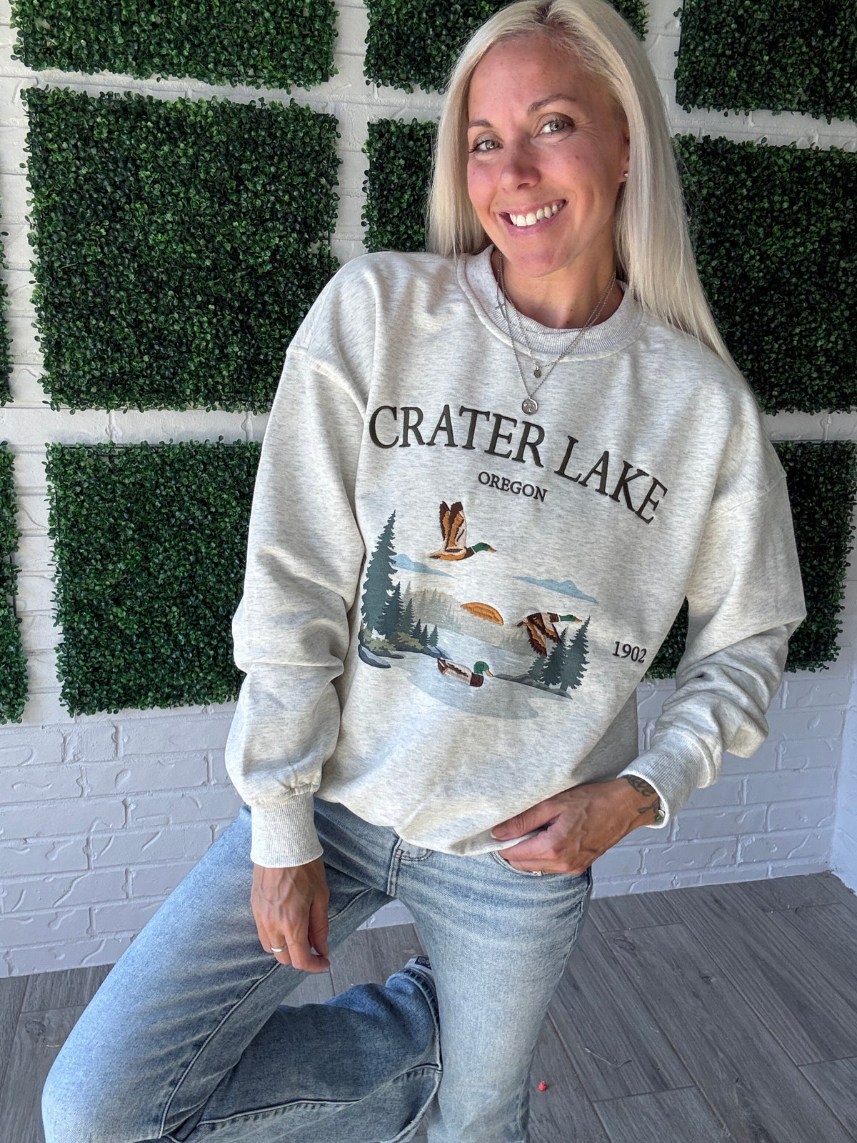 Crater Lake Crewneck