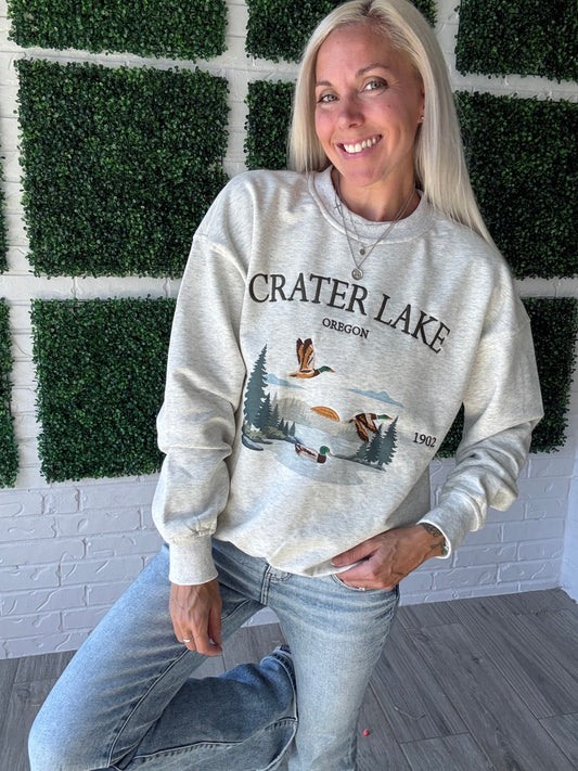 Crater Lake Crewneck