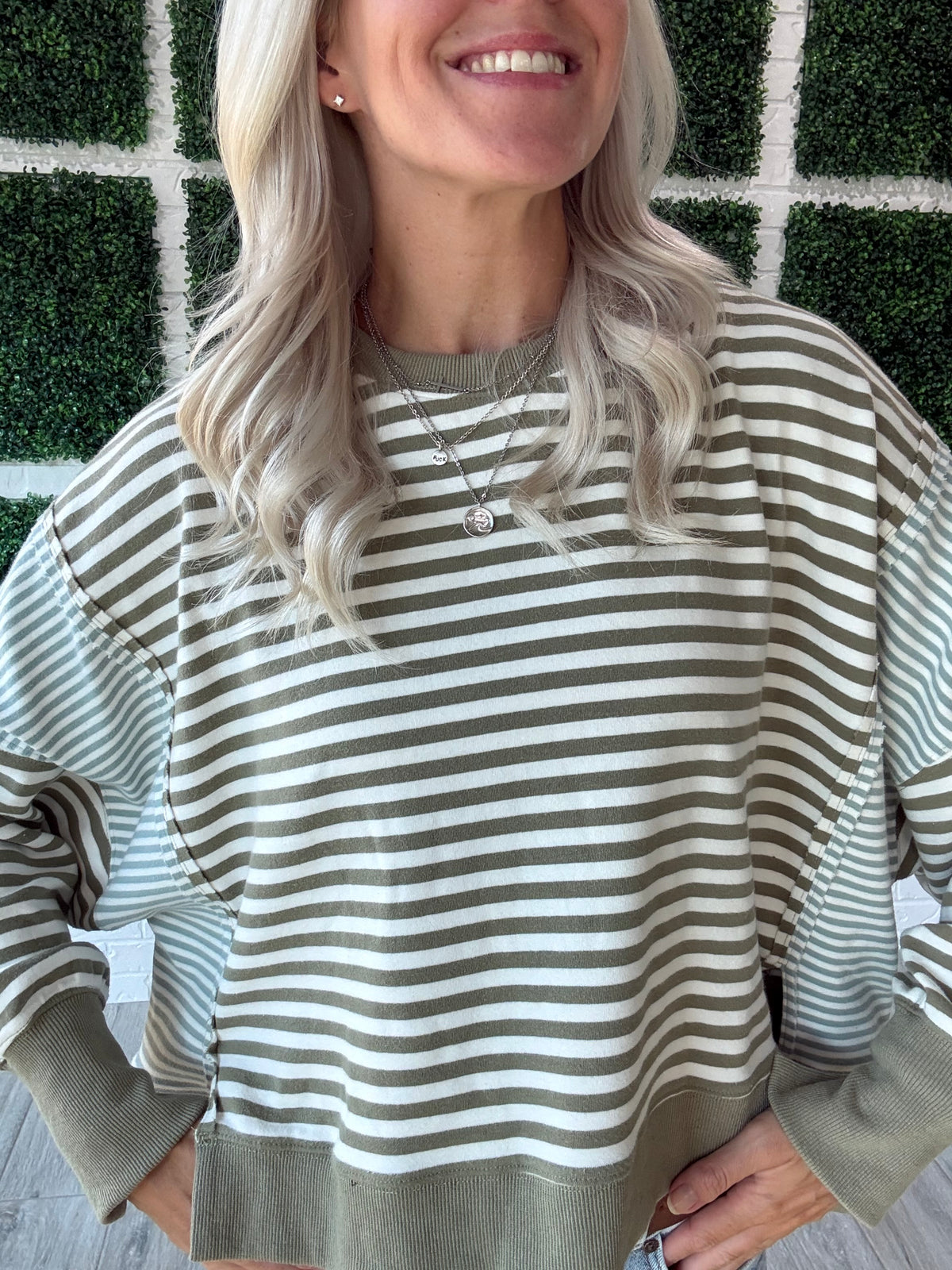 Open Range Stripe Top