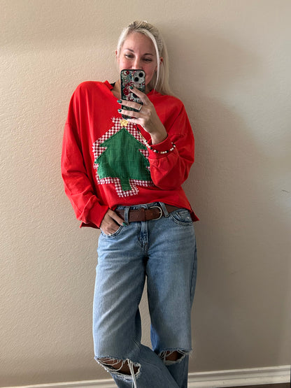 Christmas Cottage Tree Top