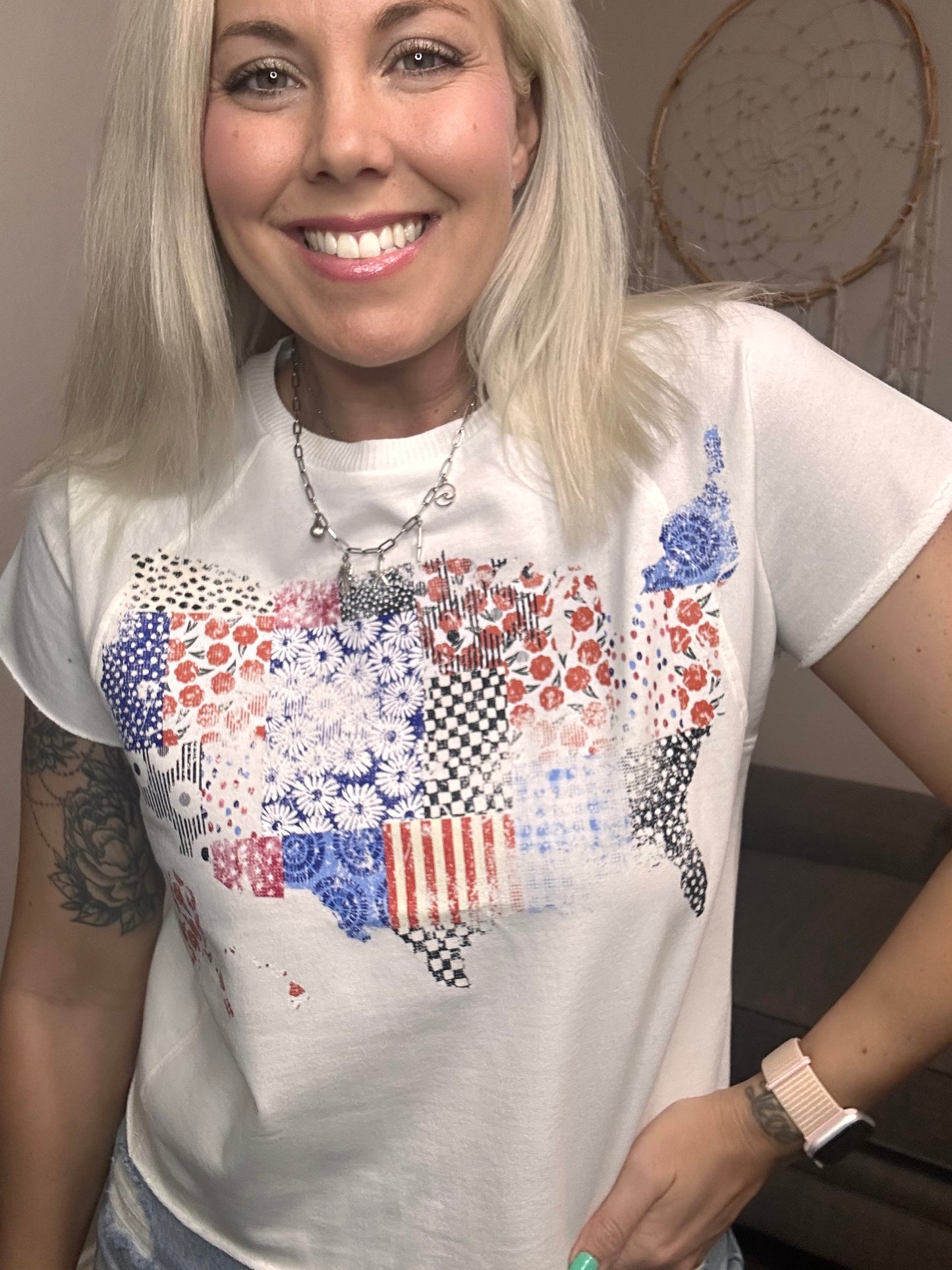 United States Edgy Tee