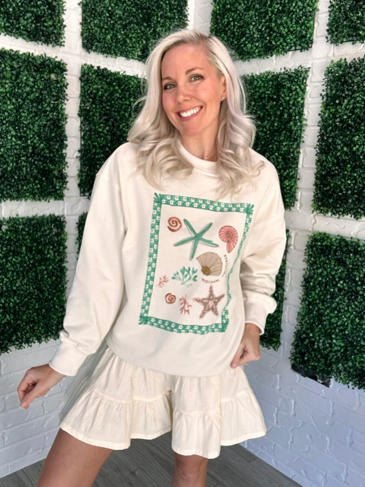 Tidepool Treasures Pullover