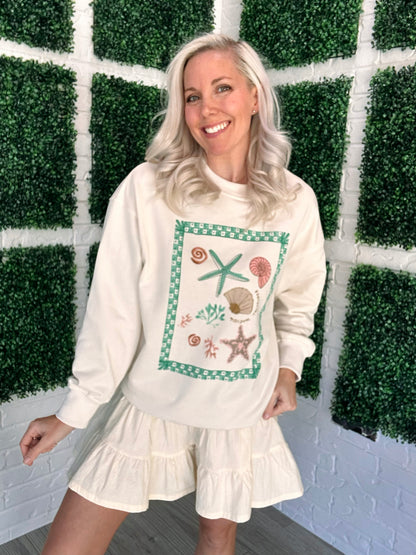 Tidepool Treasures Pullover