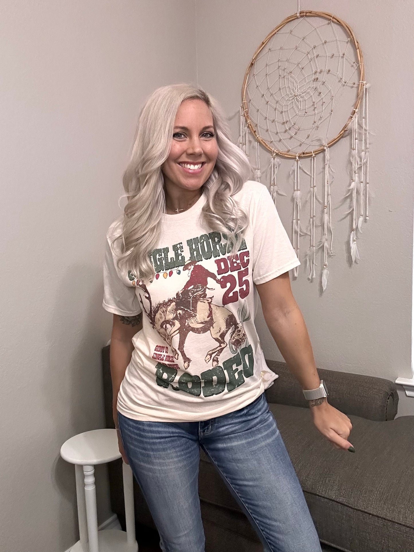 Rodeo Christmas Graphic Tee