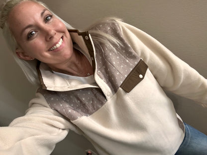 Cinnamon Petals Henley