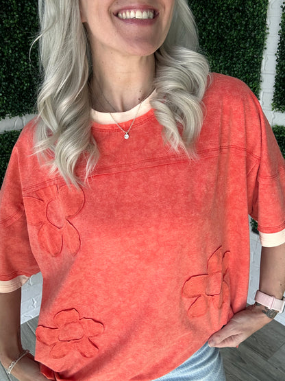 Sunset Bloom Top