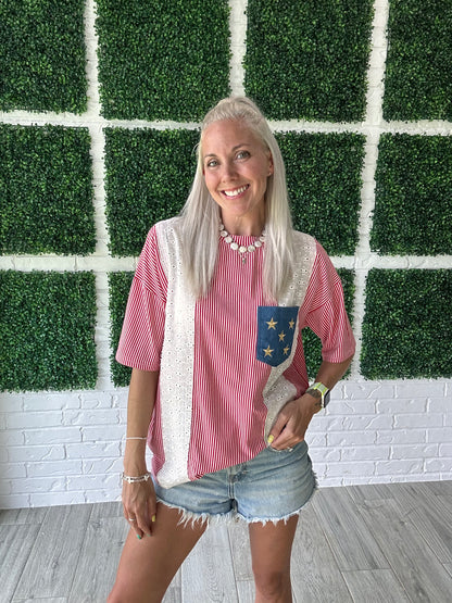 Liberty Lace Tee