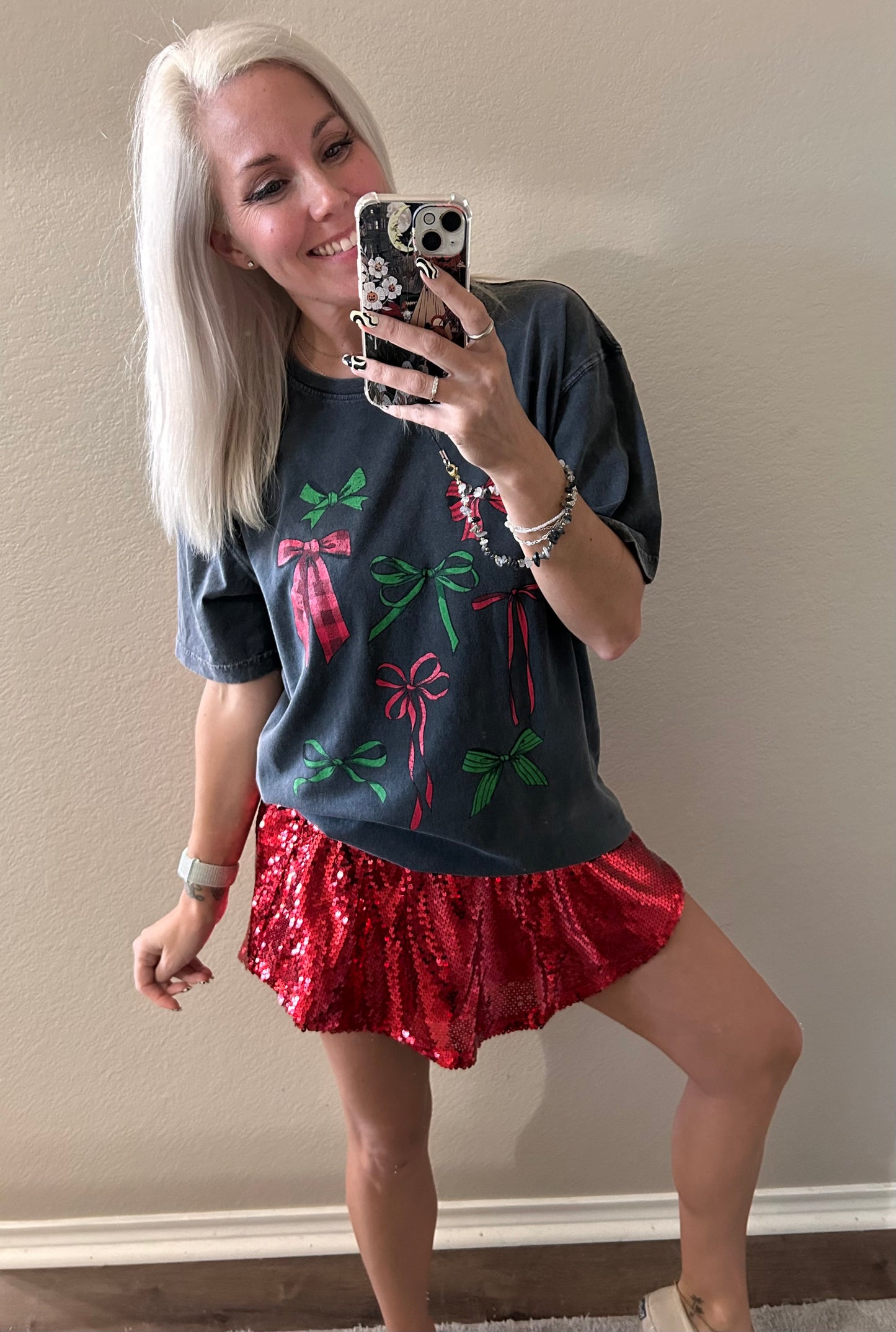 Midnight Coquette Tee