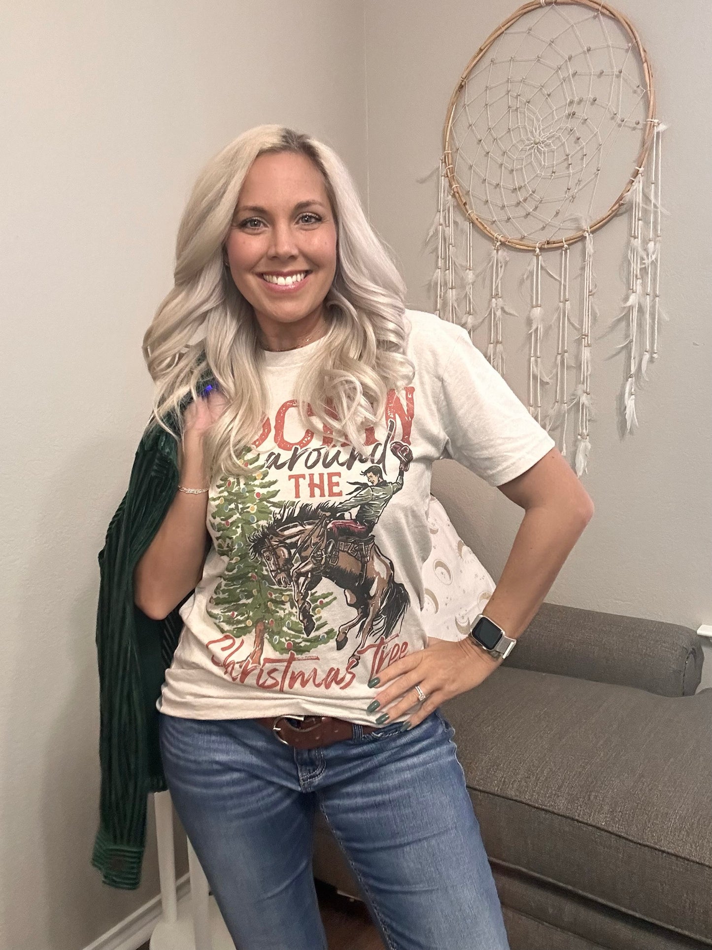 Rockin Around Christmas Graphic Tee