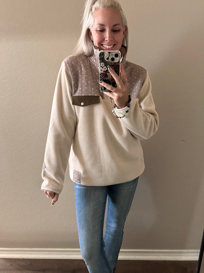 Cinnamon Petals Henley
