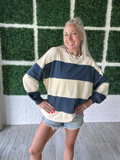 Bright Side Stripe Long Sleeve