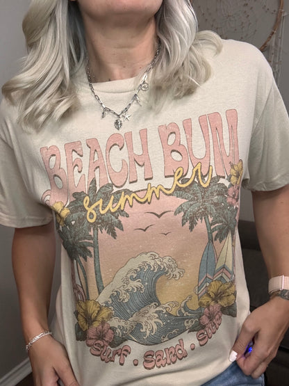 Beach Bum Graphic Tee