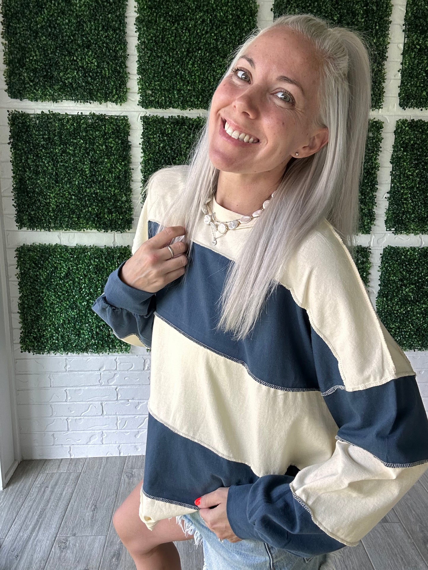 Bright Side Stripe Long Sleeve