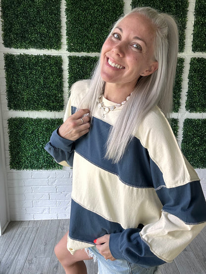 Bright Side Stripe Long Sleeve