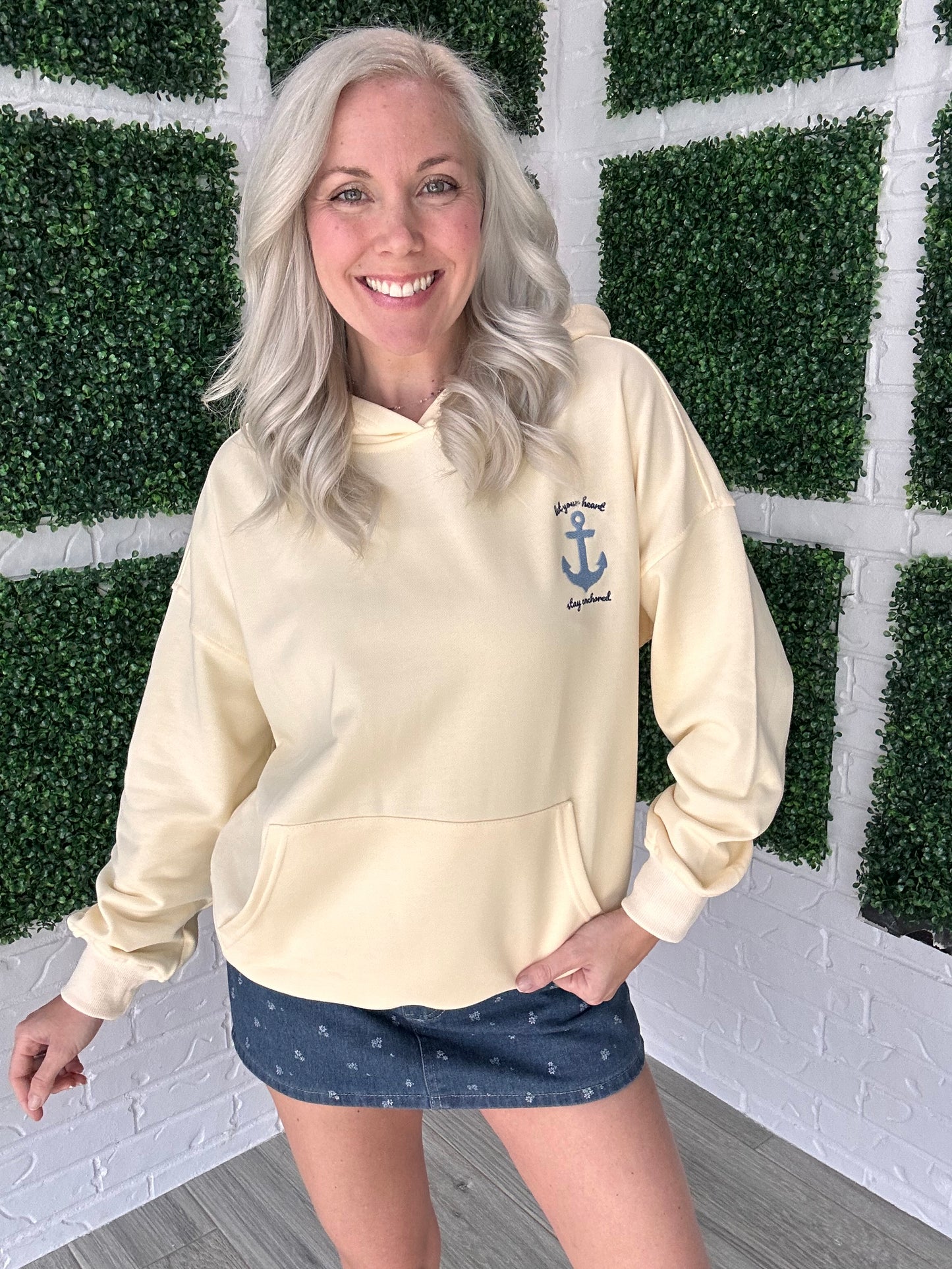 Anchored in Sunshine Hoodie