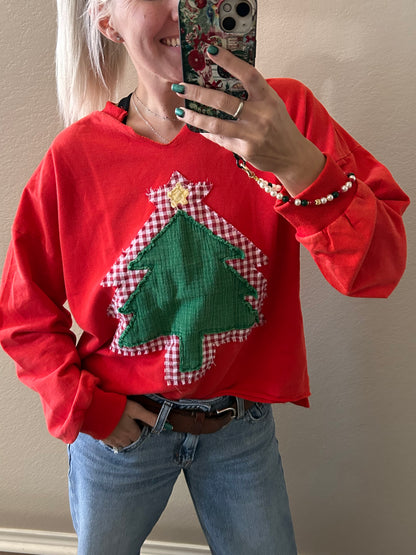 Christmas Cottage Tree Top