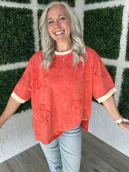 Sunset Bloom Top