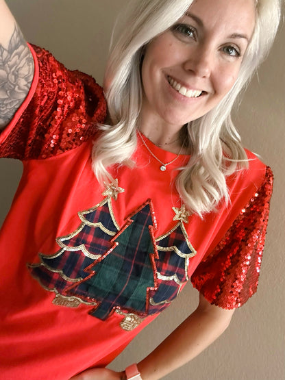 ✨ Holiday Waltz Sparkle Tee ✨