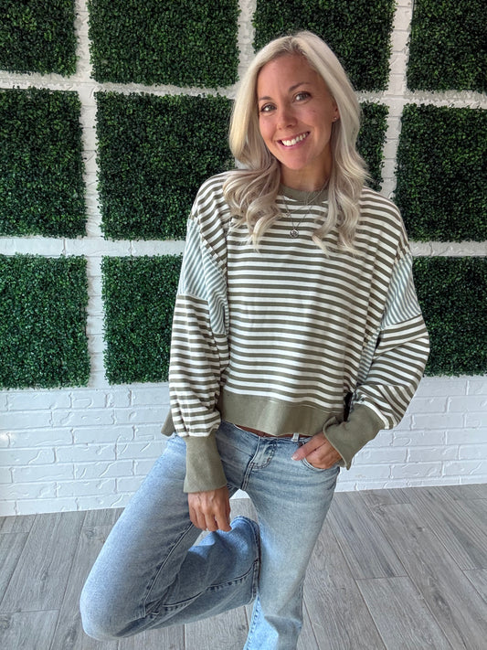 Open Range Stripe Top