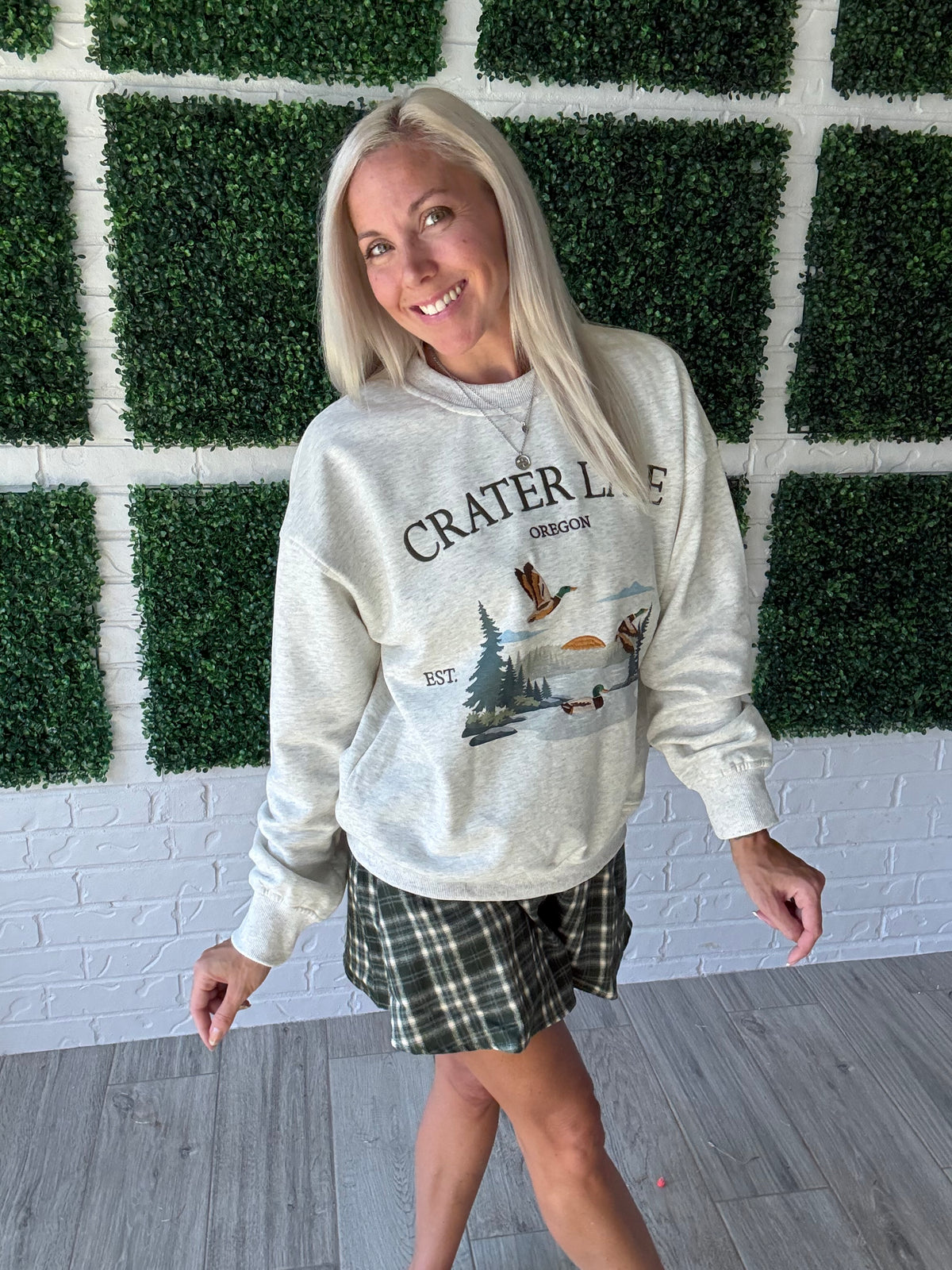 Crater Lake Crewneck
